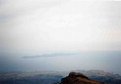 ひょうたん島みたいな礼文島。