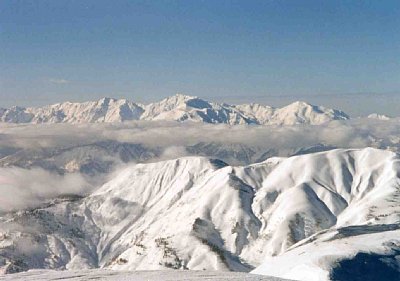 北アルプス、白馬岳。