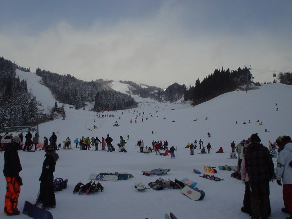 お客さんの入りははまずまずでした。