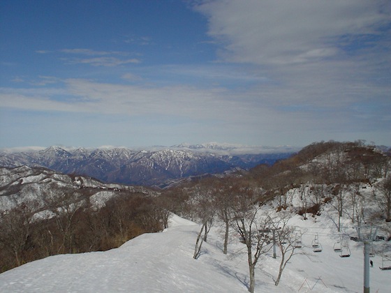 能郷白山、白山。