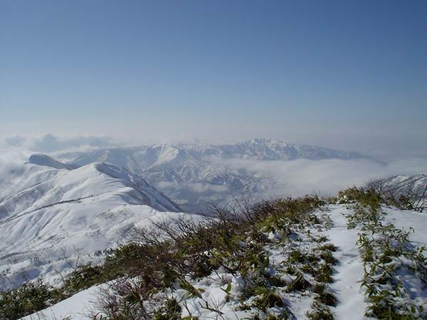 赤兎山、大長山。