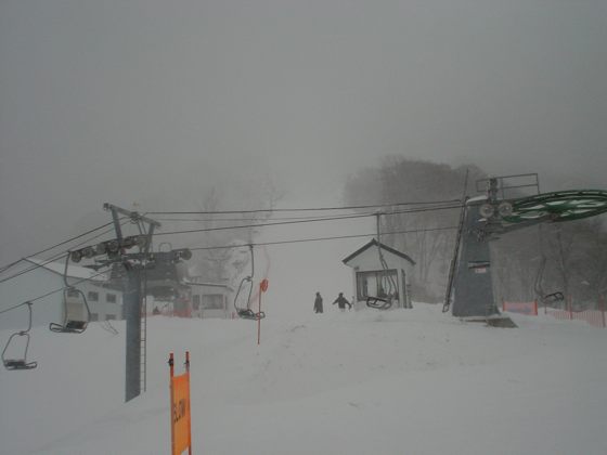 第10リフトも営業を開始した。