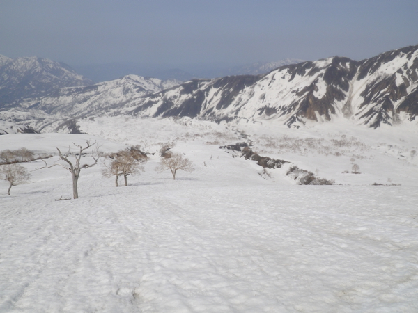どこまでも続く広大な斜面！！