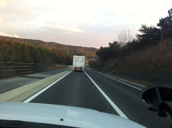 R306、四日市-菰野間のバイパスが開通して快適になった。