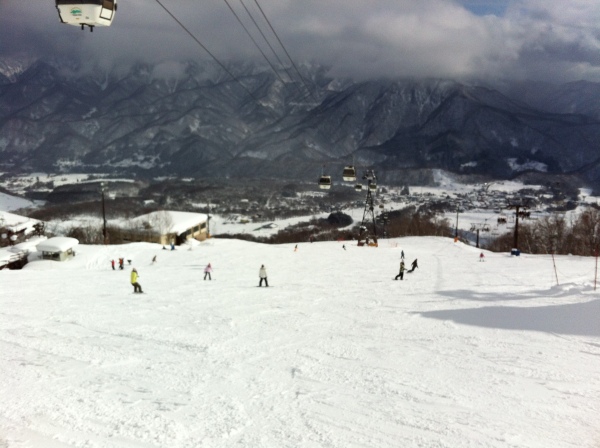 2012/1/7〜8、栂池高原スキー場に行ってきました。